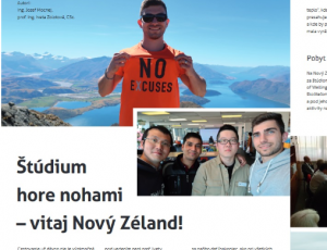 10 mesiacov na Novom Zélande vo Wellington