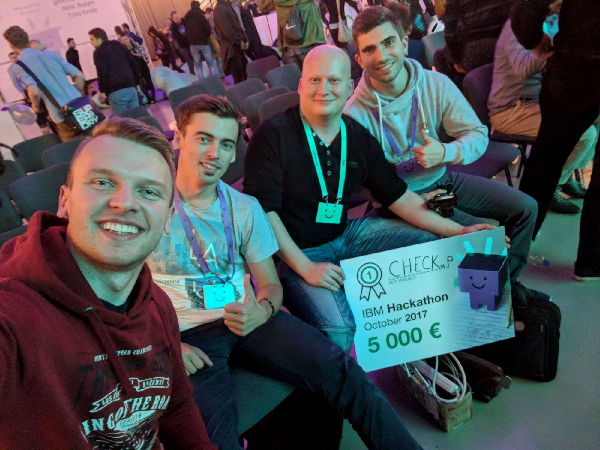 Vyhrali sme medzinárodný IBM Hackathon 2017
